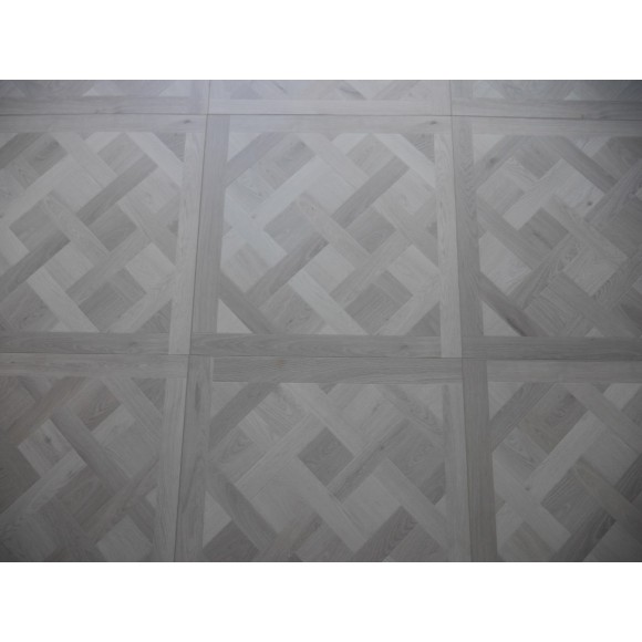 SPC Versailles Panel 600x600x6.5mm/0.5mm (1.5mm XPE backing), Silver Grey