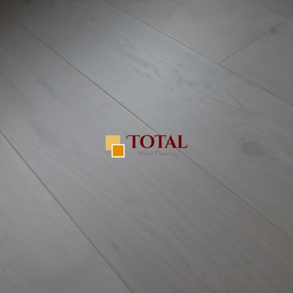 Engineered Oak Napoli Grey, Multiply (Lightly Brushed) Wood Flooring Close view