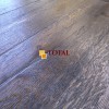 Engineered Oak Distressed Black Oiled Wood Flooring Close pattern View