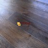 Engineered Oak Distressed Black Oiled Wood Flooring pattern View