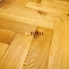 Herringbone Brushed UV oiled, DIY Box Wooden Flooring Pattern