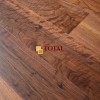 Walnut lacquered Wooden Flooring Close View